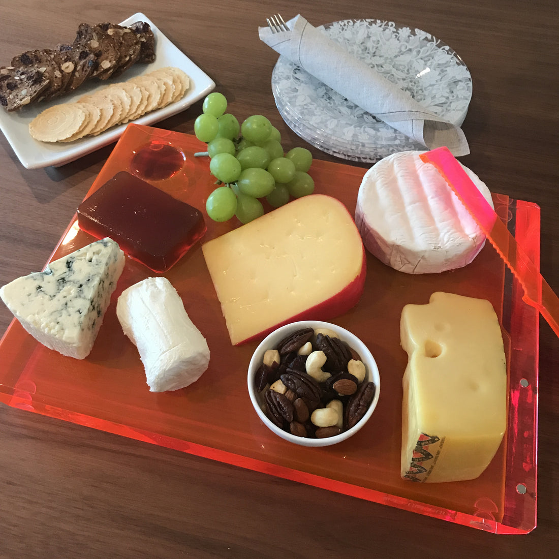Use your Challah Board as a Cheese Board For Shavuot