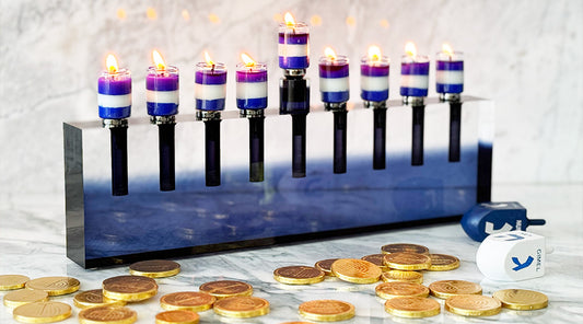 Make Your Own Hanukkah Candles for Our Oil Menorah