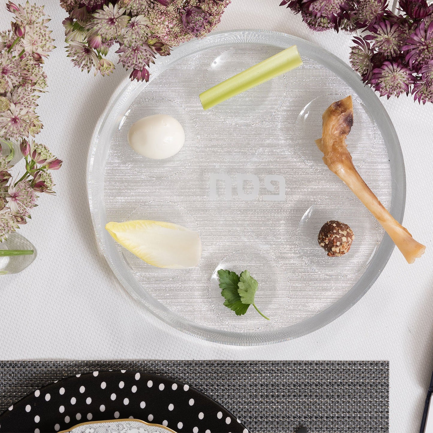 Passover Plate Silver