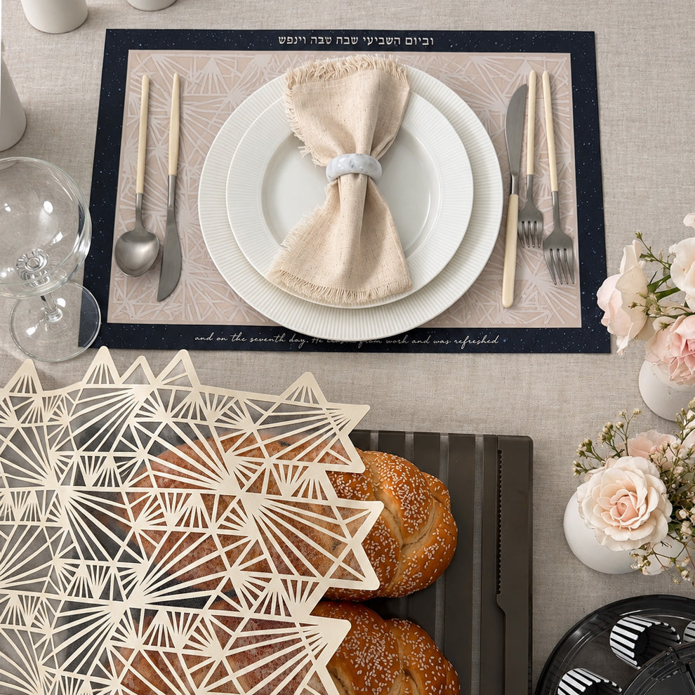 Creation & Shabbat Paper Placemat Pad