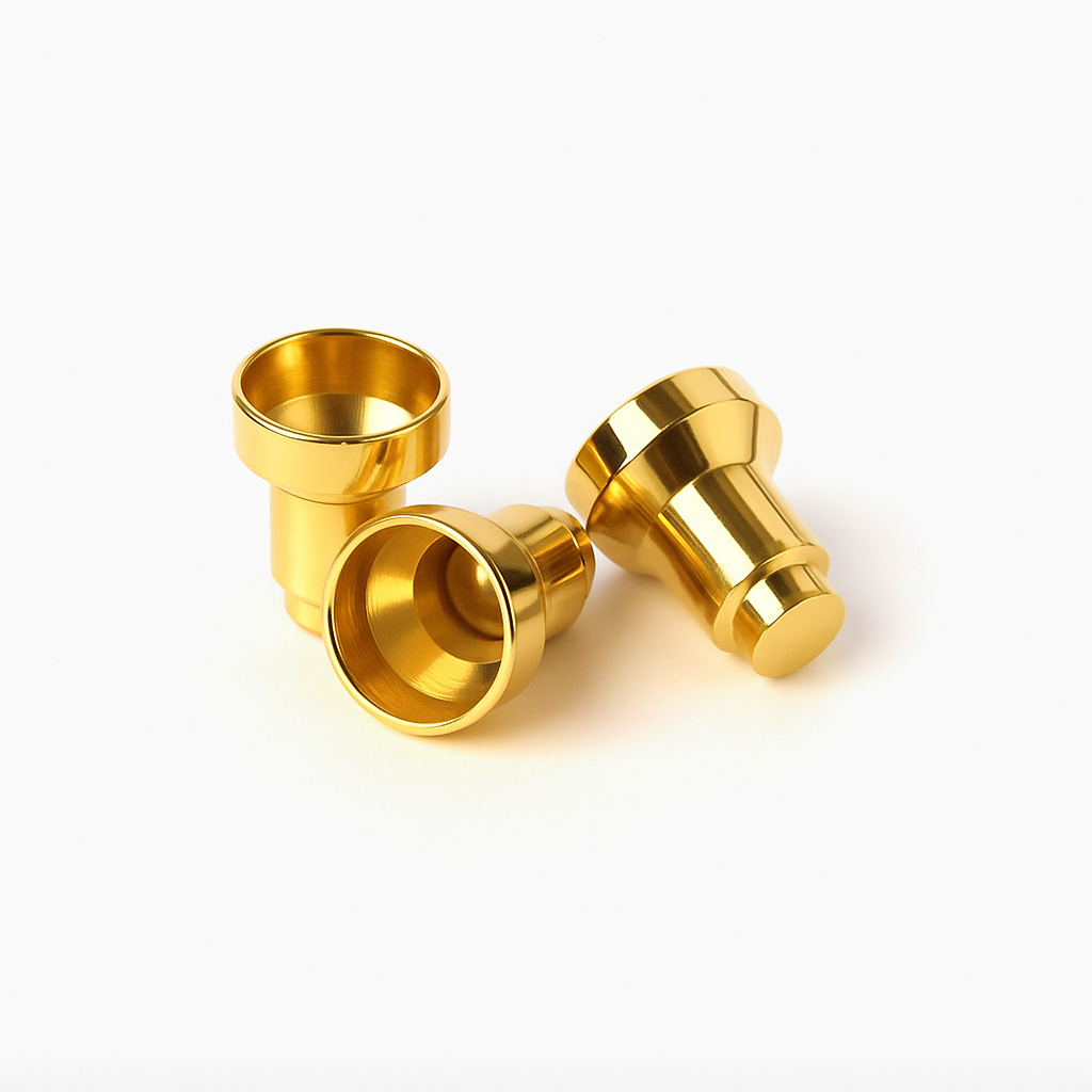 Extra Candle Insert Drip Cups Gold