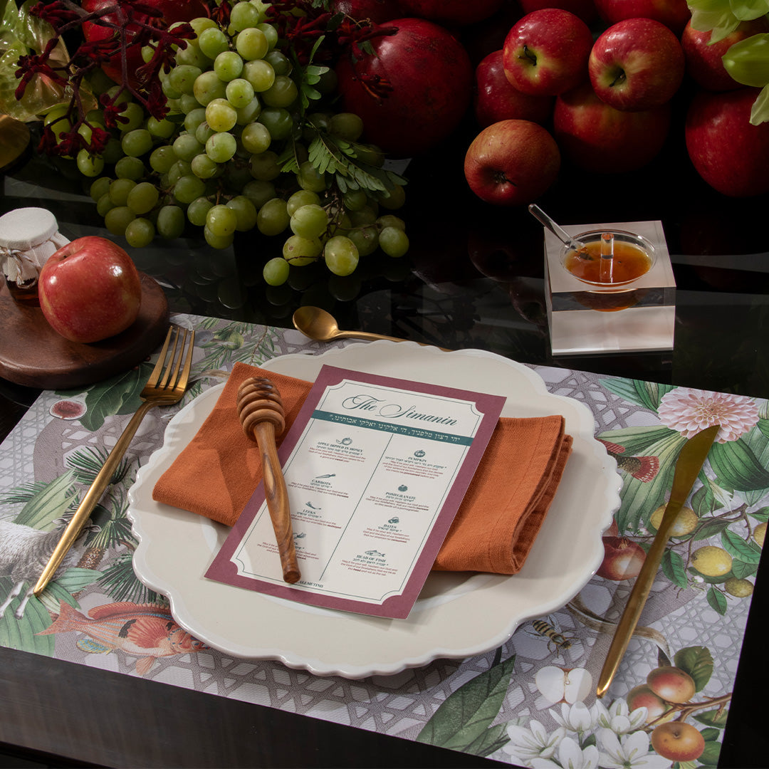 High Holidays Paper Placemat Pad