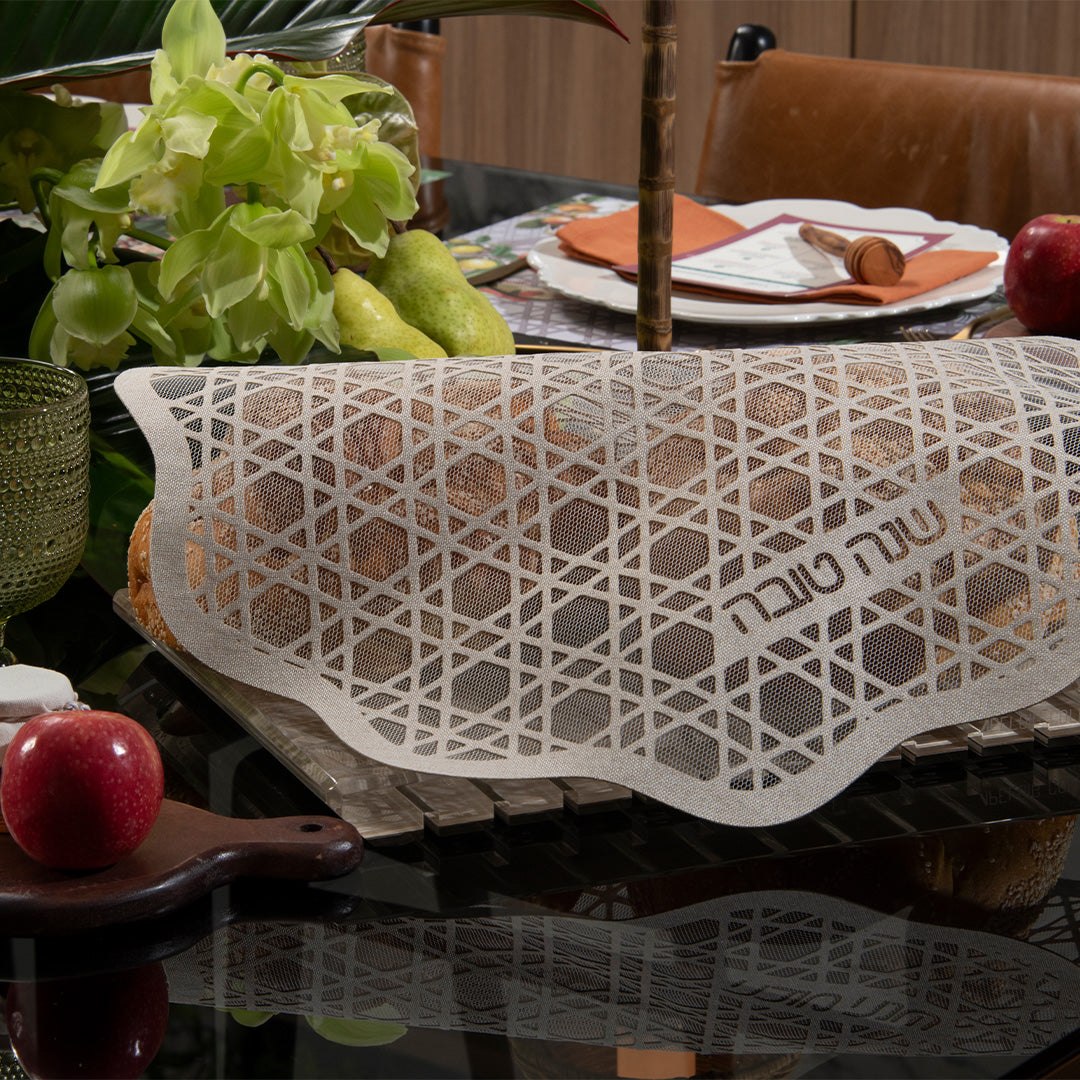 Rattan Starlace Challah Cover