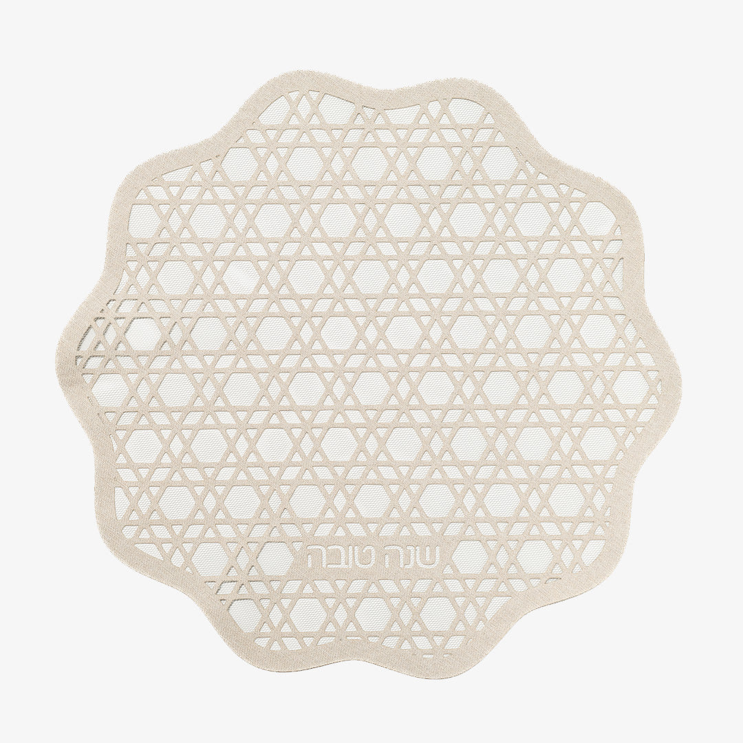 Rattan Starlace Challah Cover