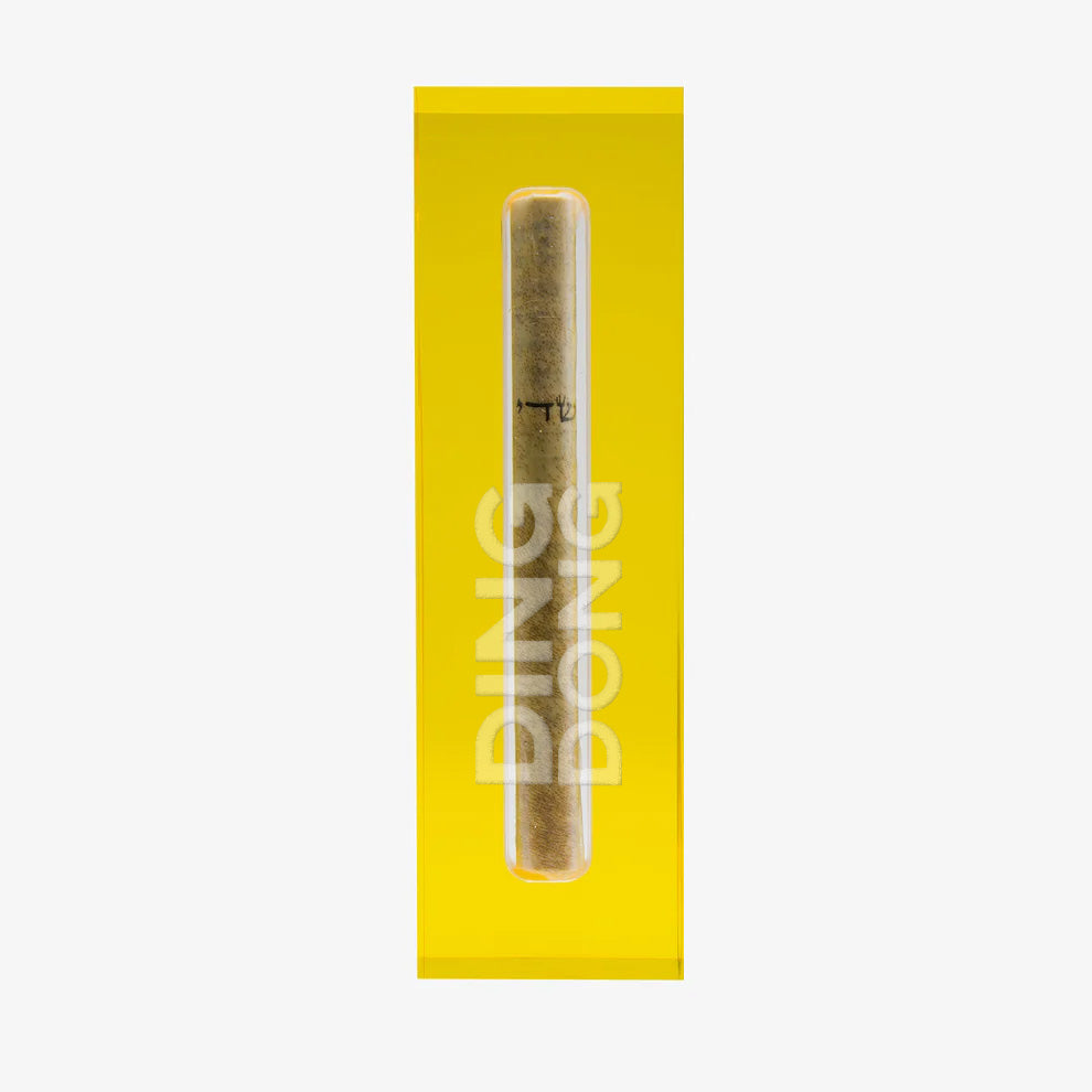 Mezuzah Medium Yellow - Ding Dong – Apeloig Collection