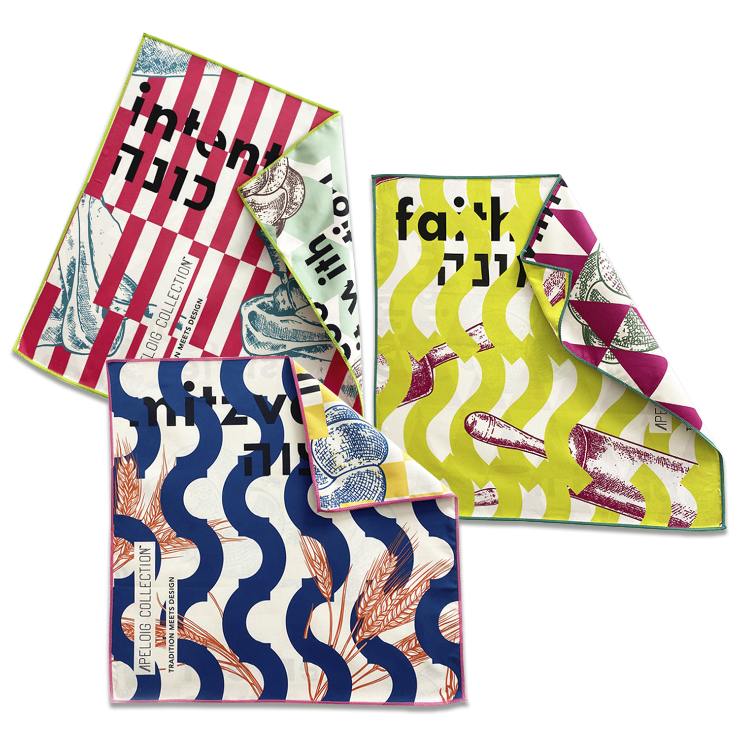 Microsuede Challah Dough Cloth Set