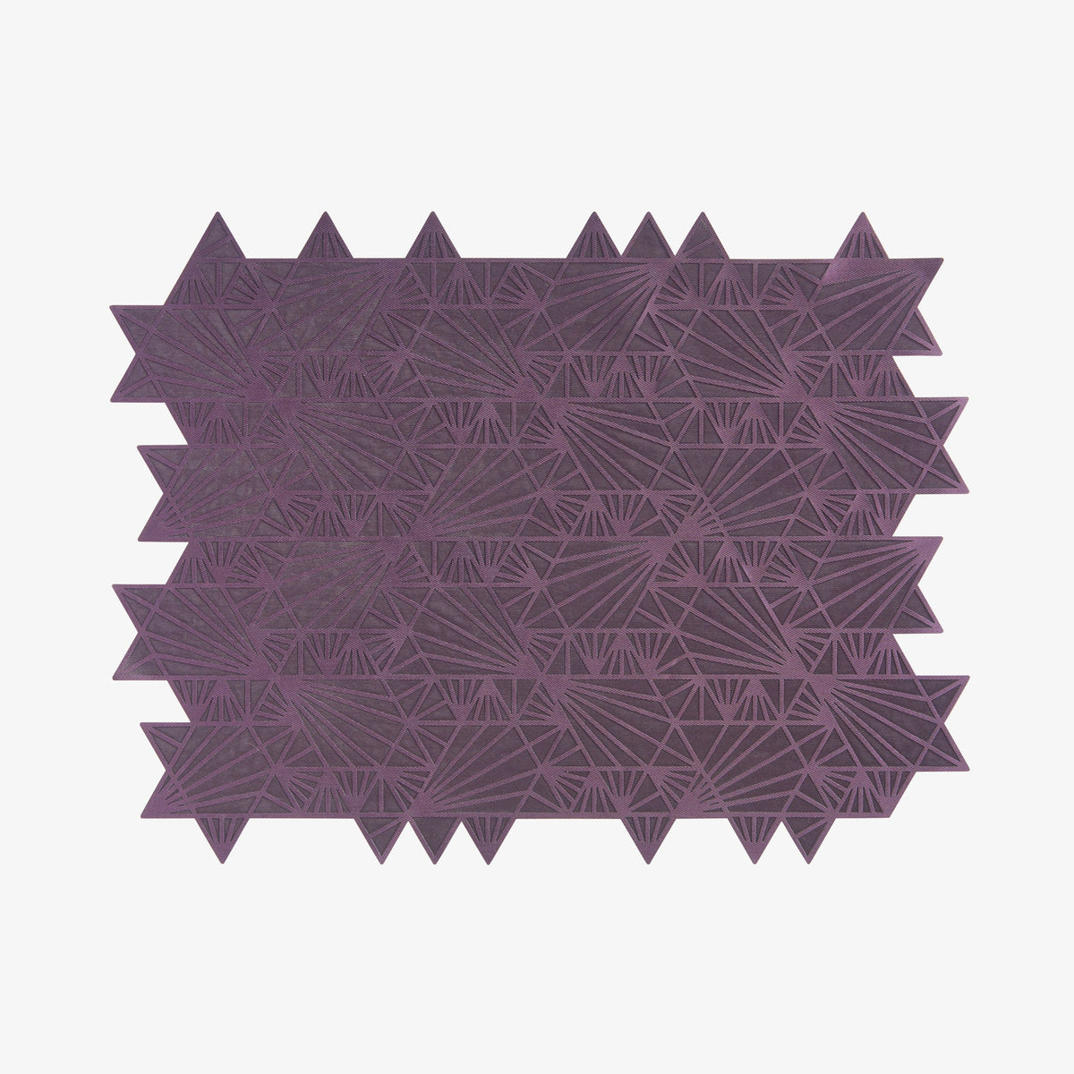 Challah Rugs Challah Cover Magen David Eggplant – Apeloig Collection
